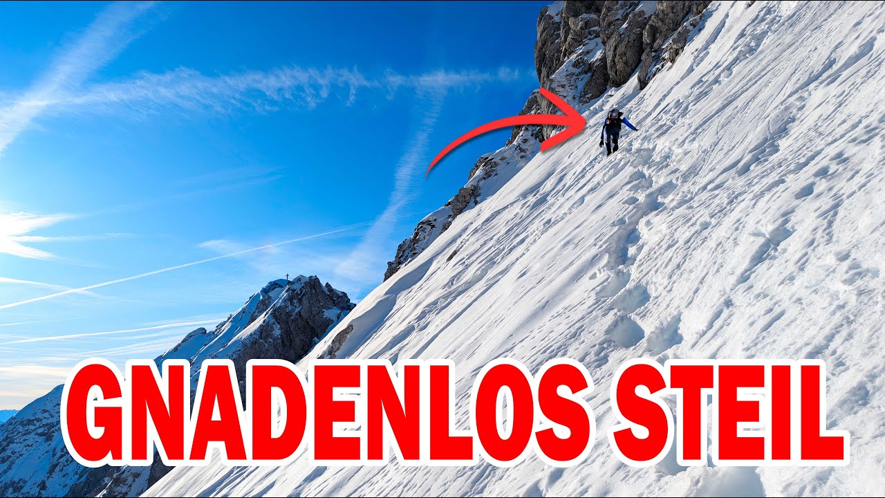 Karlspitzen im Winter: Die schönste (und gefährlichste?) Tour im Kaiser #bergsteigen #winter