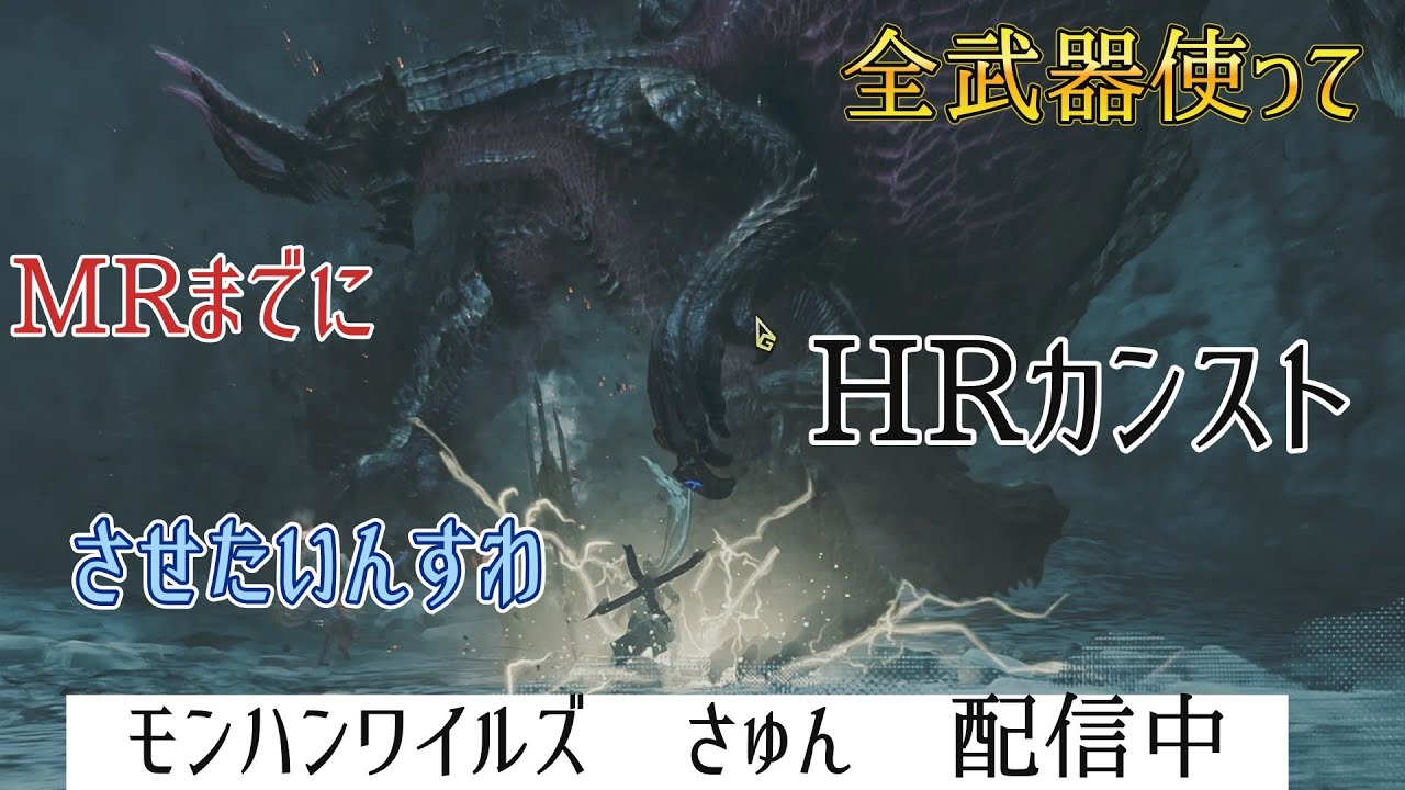 【モンスターハンターワイルズ】歴戦王狩猟します！【さゅん.ch】
