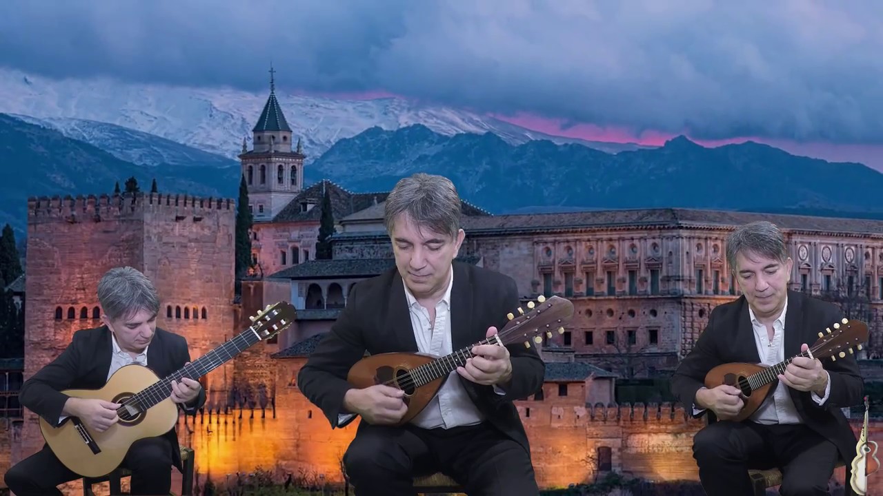 Recuerdos De La Alhambra by Francisco Tárrega - Francesco Cavallini, guitar, mandolin (Rare Version)