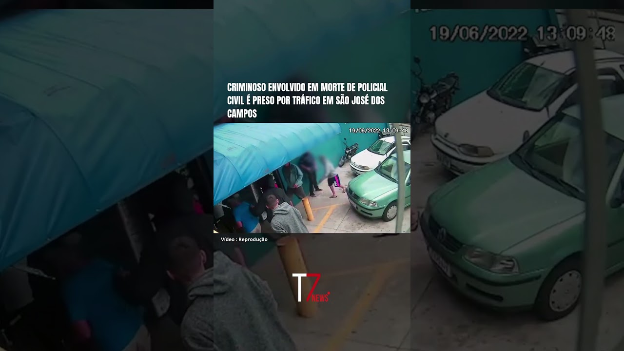Criminoso envolvido em morte de policial civil &eacute; preso por tr&aacute;fico em S&atilde;o Jos&eacute; dos Campos