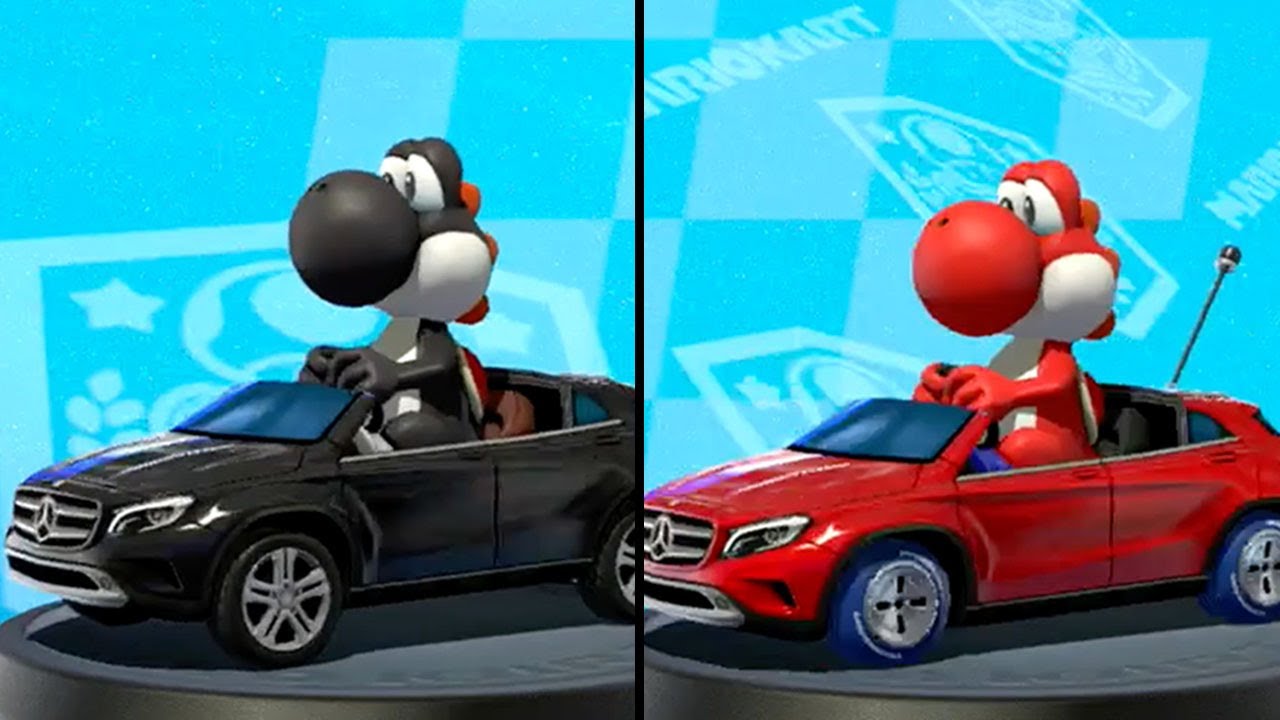 Mario Kart 8 Deluxe - Multiplayer - Star Cup 50cc - Black Yoshi vs Red Yoshi