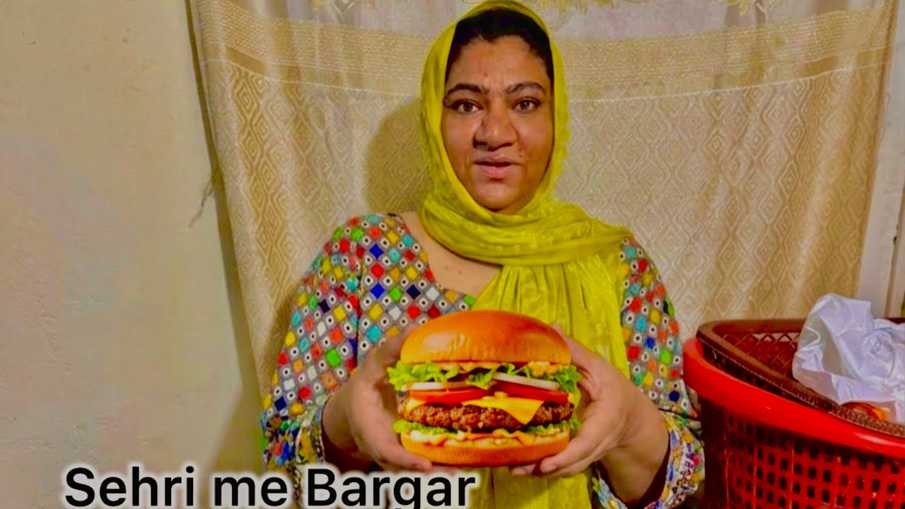 Aj Sehri Me Khay Bargar Pore Gahr ki Safiya Full vilog Amrina with Life