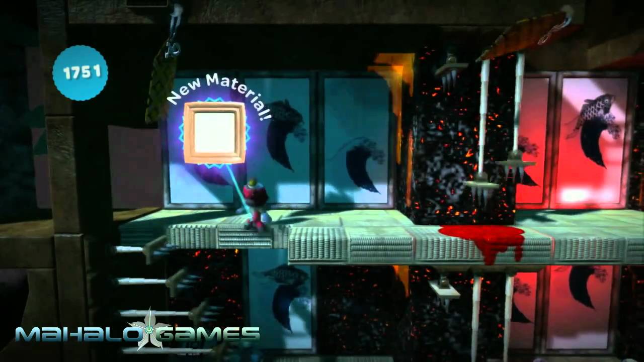 Little Big Planet Walkthrough - The Islands - The Terrible Oni's Volcano