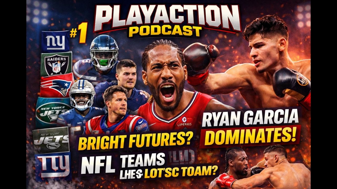 NFL Teams With the Brightest Future + Kawhi Looks Prime & Ryan Garcia Dominates Barrios | Playaction