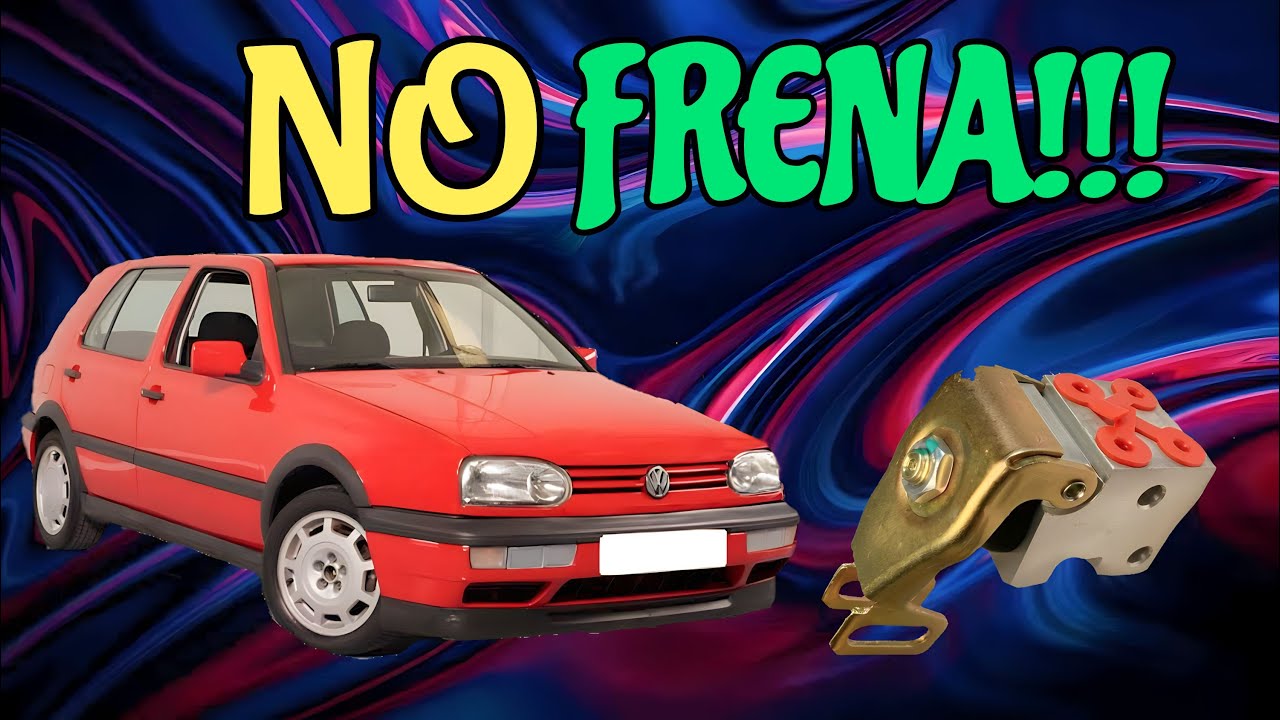 😰Cambia el REPARTIDOR DE LIQUIDO DE FRENOS de tu GOLF, JETTA ¡NO FRENABA Y BUSCAMOS LA FALLA!😰