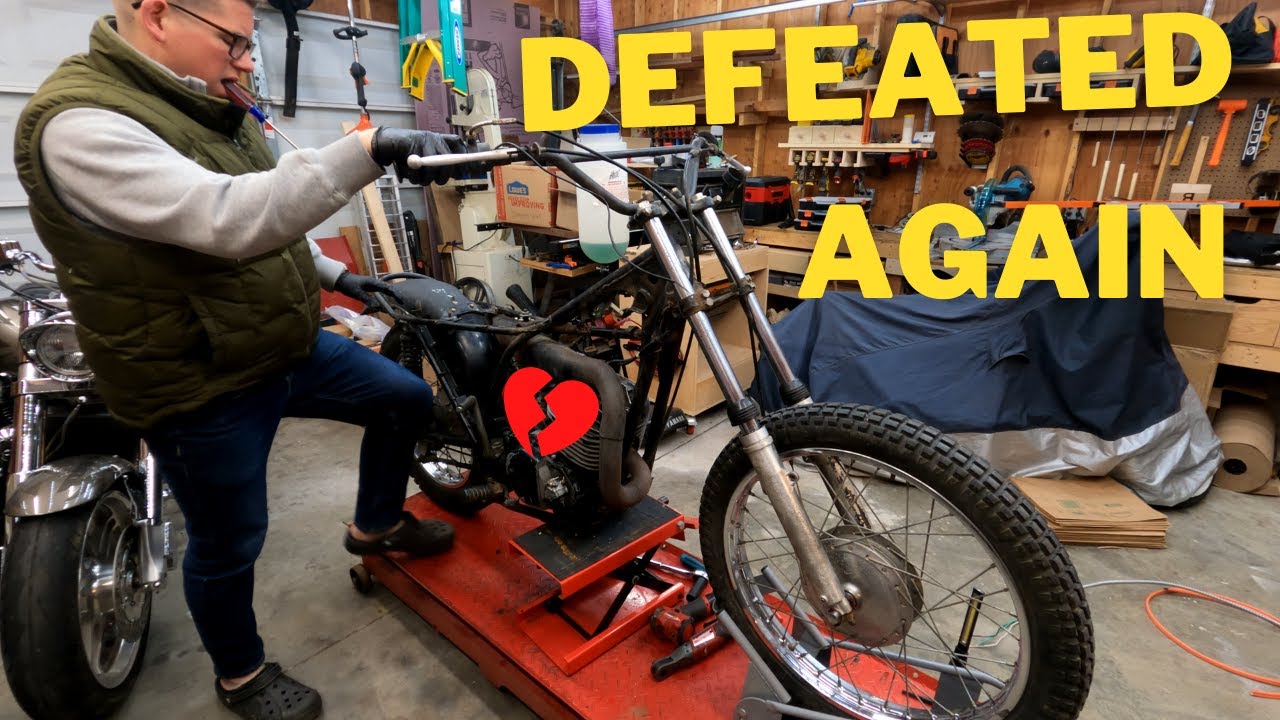 WHY Won't it START!?! - VINTAGE MX BUILD - 1974 Yamaha DT250 Pt3
