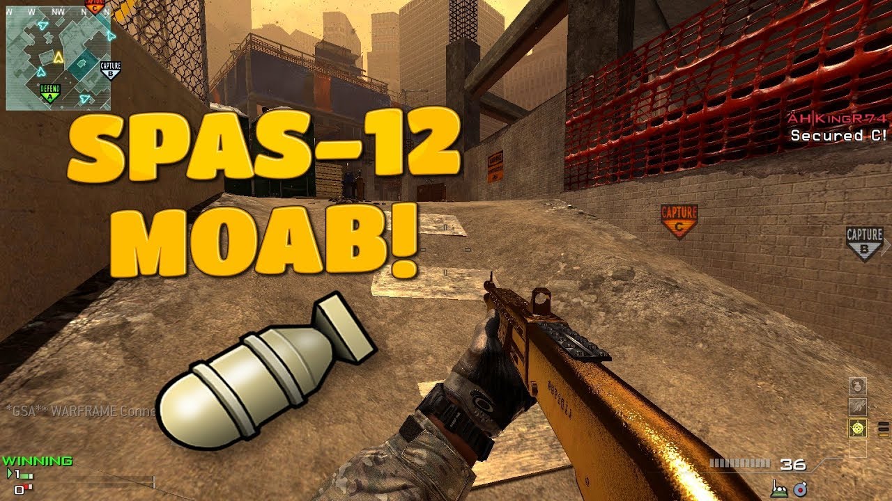 A SPAS-12 MOAB!