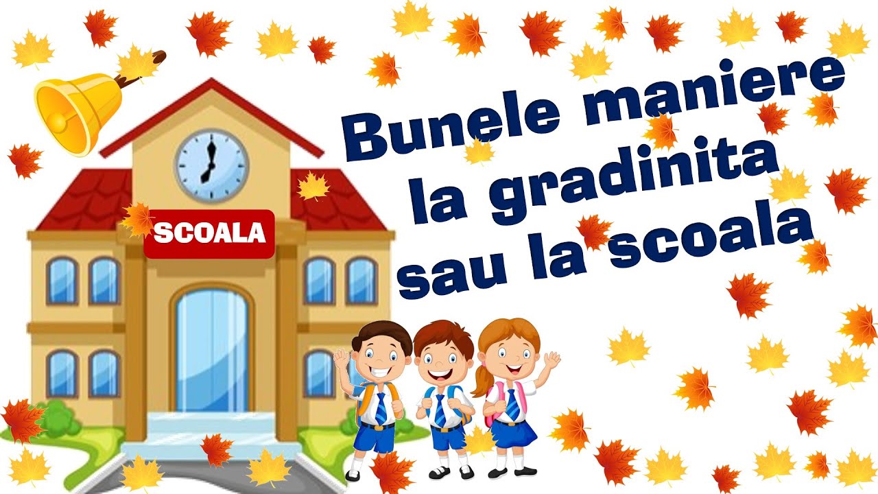 Bunele maniere la gradinita sau la scoala 🦋 stiati ca? 📚