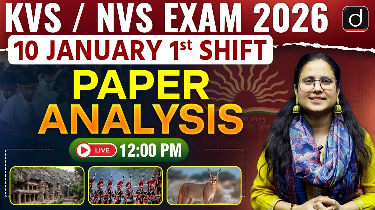 KVS/NVS Exam 2026 | Tier-1 Paper Analysis | 10 Jan First Shift | Drishti Teaching Exams