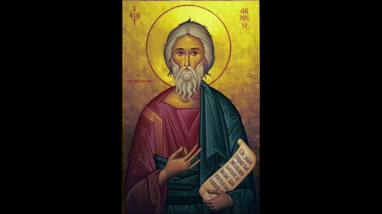 Life of Saint Andrew, commemorated November 30th.