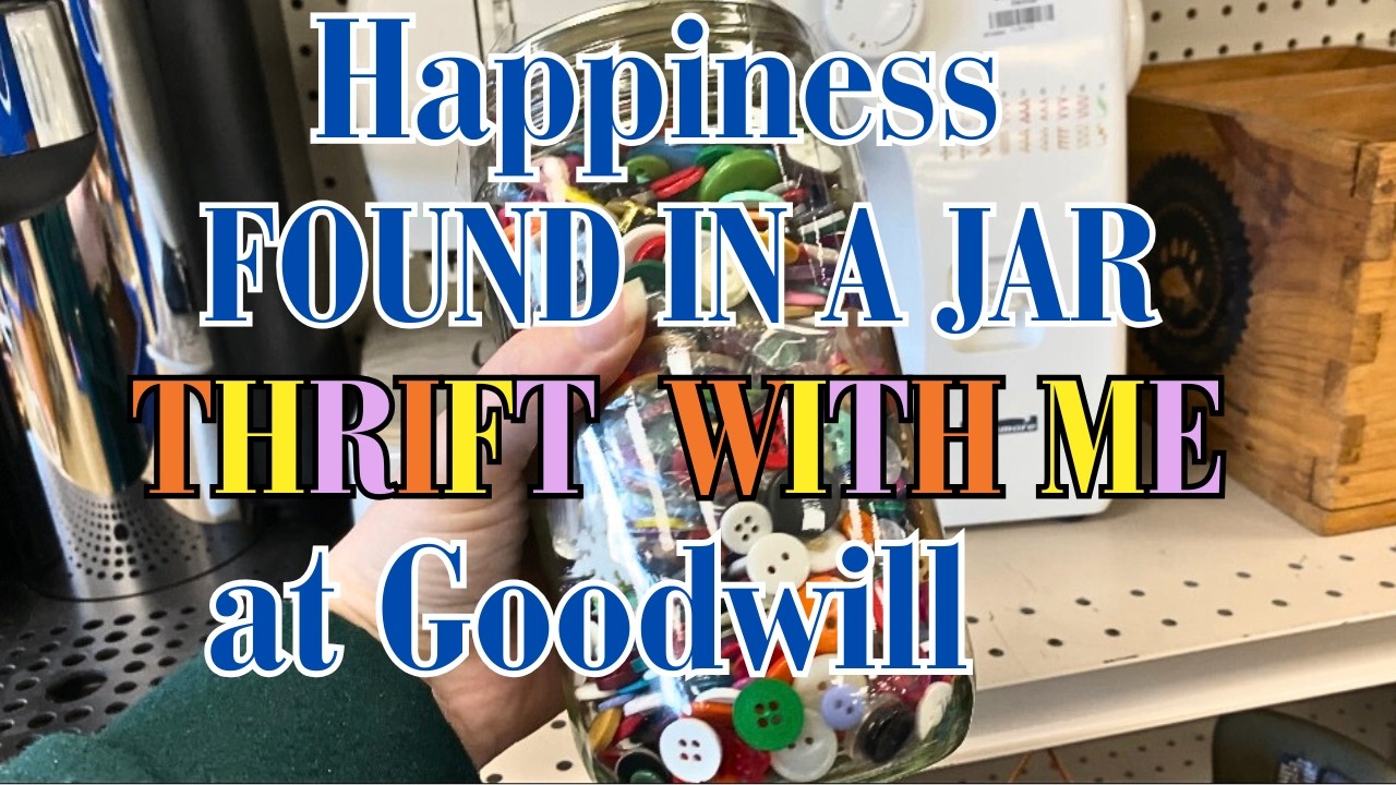 Счастье, найденное в банке в магазине секонд-хенд | THRIFT WITH ME
