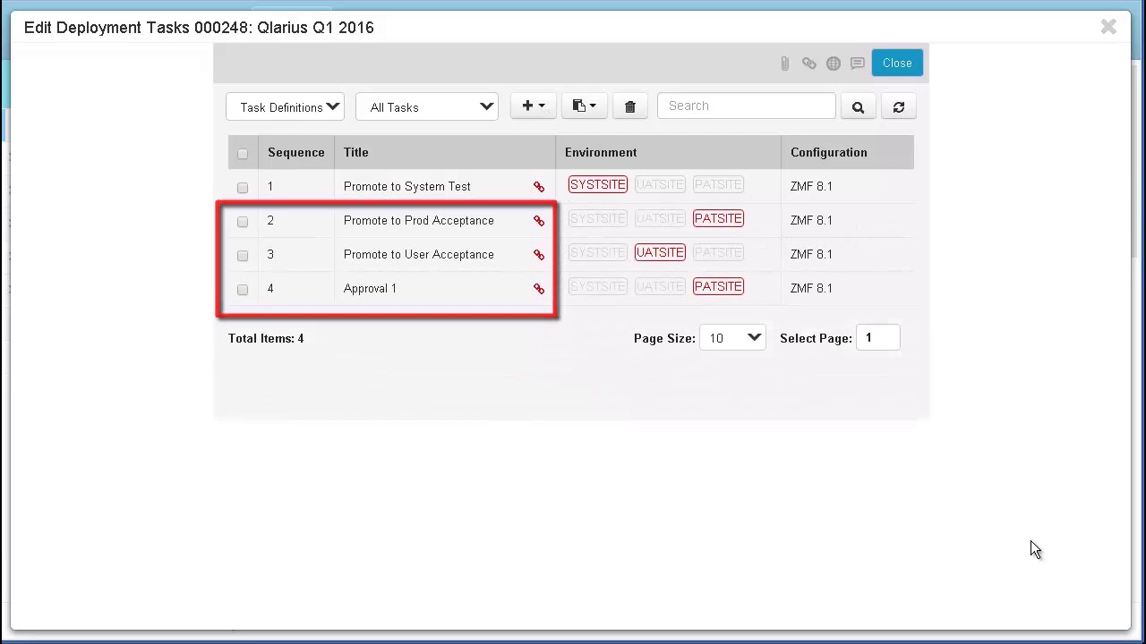 Controlling ChangeMan ZMF Change Packages with Release Control