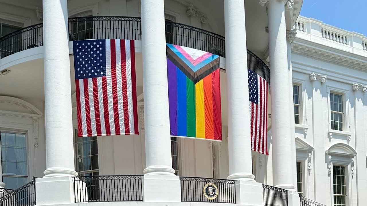 This is what happened at the #WhiteHouse #prideevent #shorts