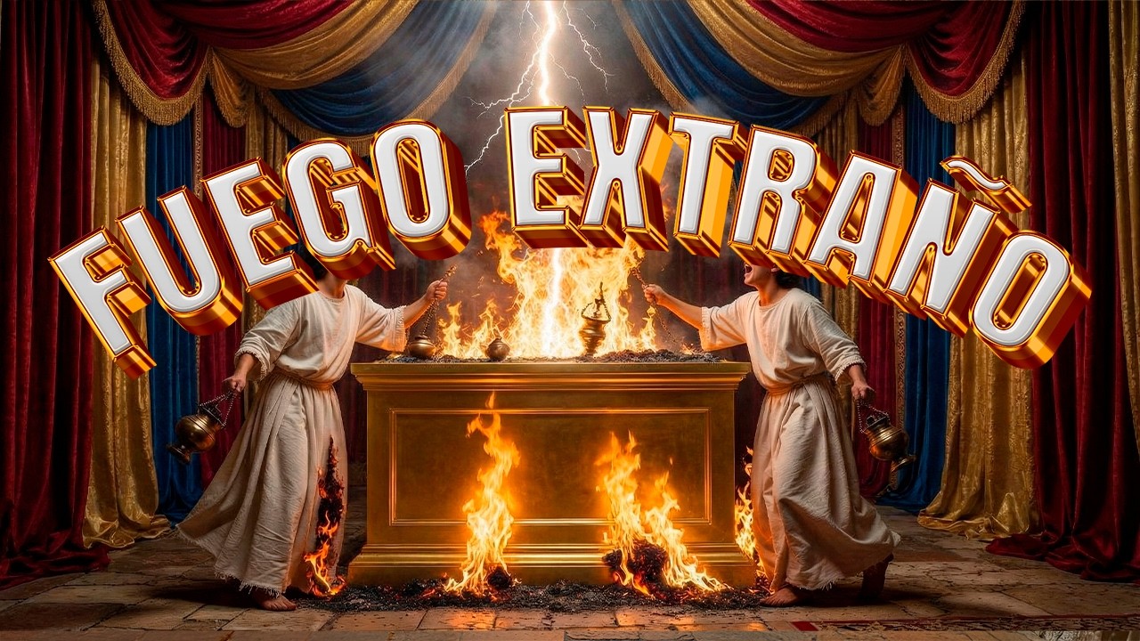 Juicio Santo por ofrecer fuego extraño - levítico 10:1-3