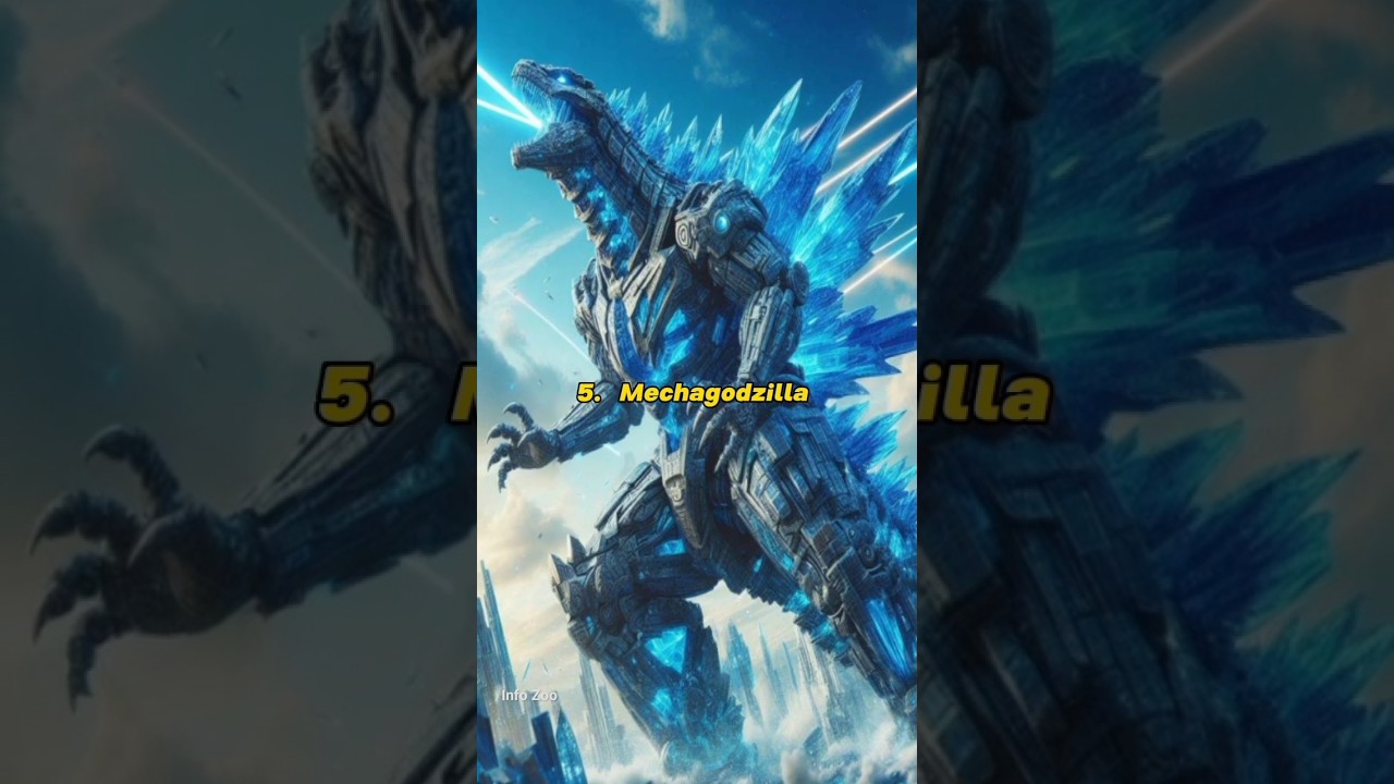 Top 10 Most strongest titans in the monsterverse #infozoo #top10