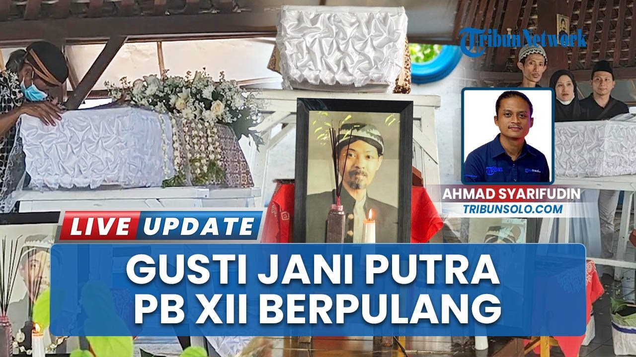 Gusti Jani, Putra Pakubuwono XII, Wafat di RS Moewardi Solo, Sempat Alami Gangguan Jiwa