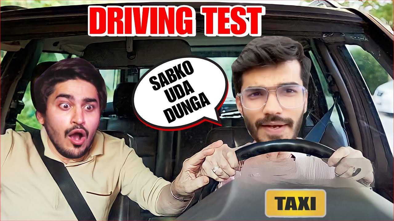 GULLU & MIYA TOOK DRIVING TEST *GONE WRONG*😭😂
