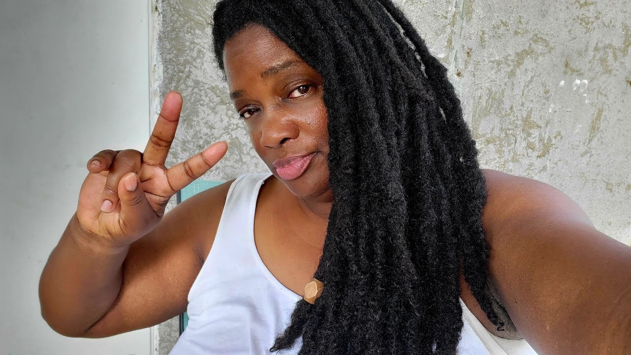 NO BRA. FRESH HAIR. DARK SKIN. I'M GOOD.