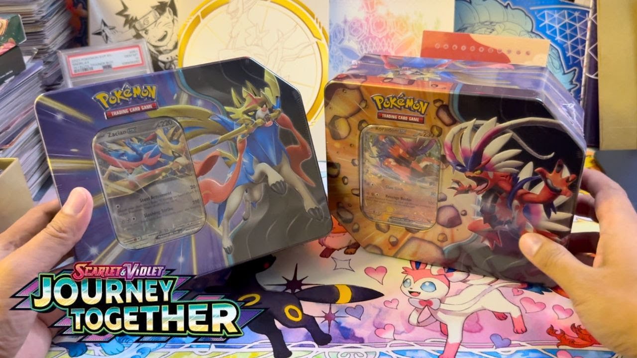 🔥 NEW BIG TINS ALERT! Zacian ex & Koraidon ex – Only $37 Each! 🔥