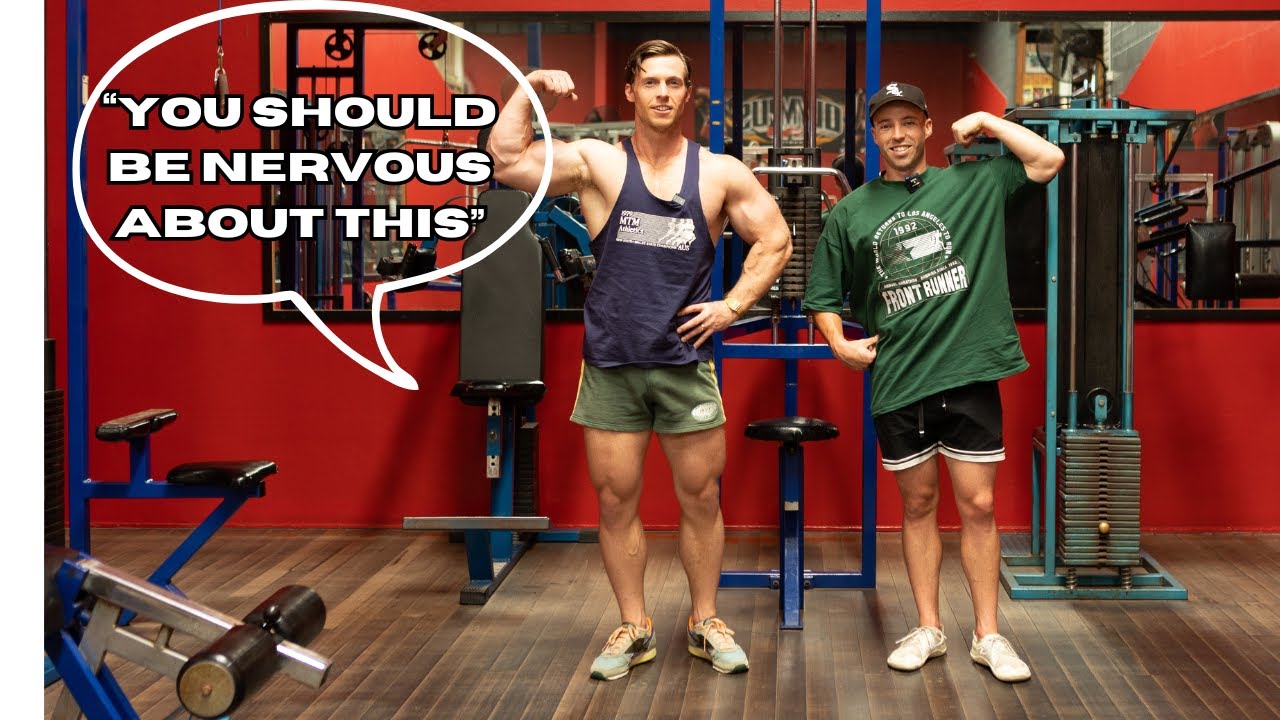 "It's not possible to look like that natural" Troy Tries Bodybuilding with Brock Waugh