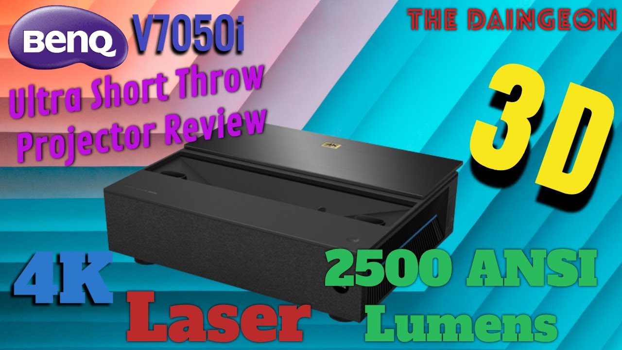BenQ V7050i 4K Ultra Short Throw 3D Laser TV Review