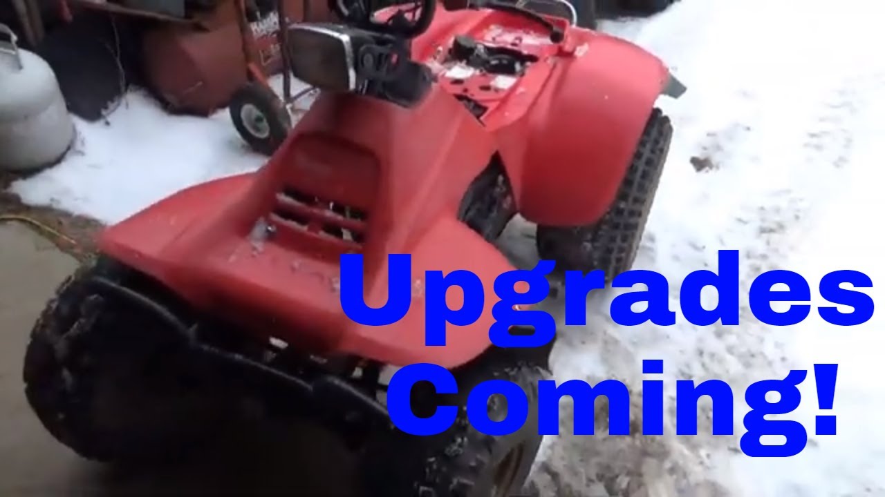 1986 Suzuki Quadrunner LT125, Snow Tow, Carburetor, gas tank issues!