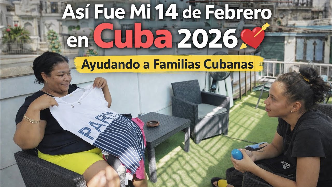 Así Fue Mi 14 de Febrero en Cuba/ Donaciones Para La Familia de Claudia 