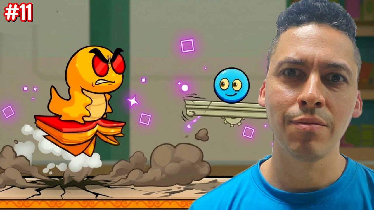 Ball V - Red Boss Challenge - #11 - Elimino Jefe Fantasma Sobre Un Libro - Juegos De MELVIN