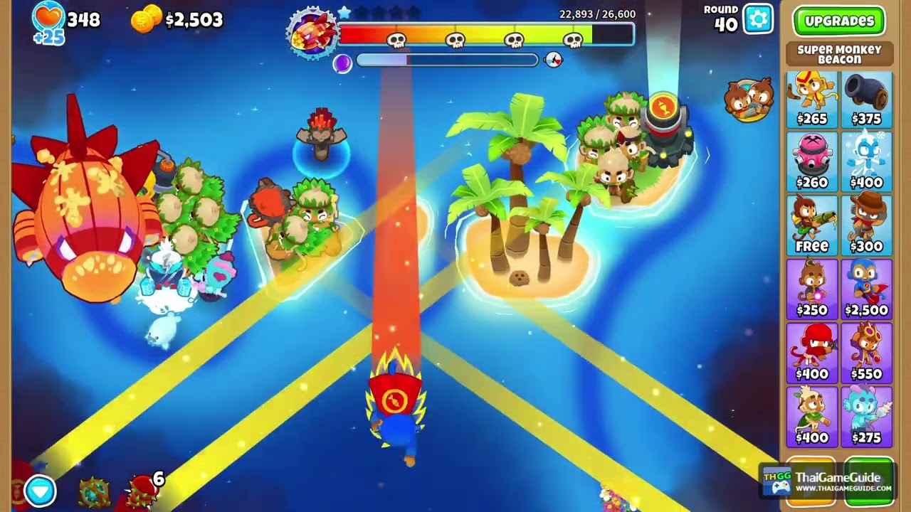 (Casual with Power – 4P Co-op) Blastapopoulos – Spice islands Normal | Boss Challenge | Bloons TD 6