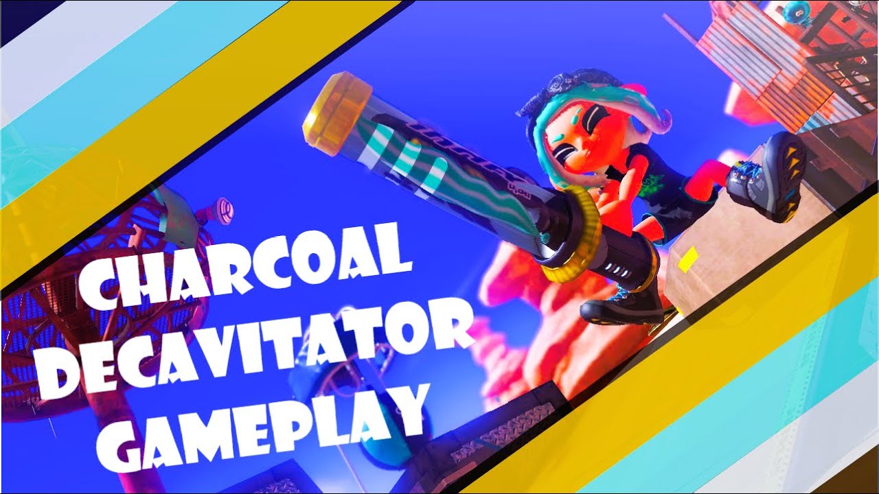 Charcoal Decavitator Gameplay - Splatoon 3 | Anarchy Battle (CB)