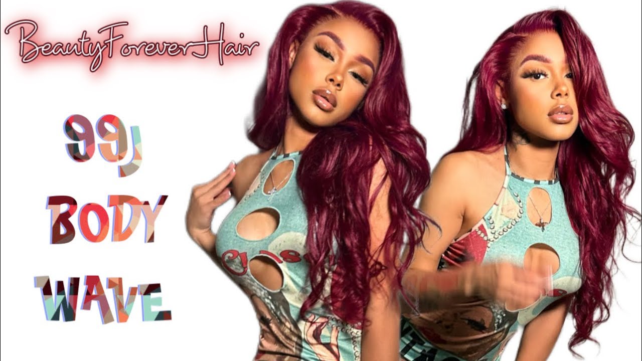 Best PreColored Wigs 🤯 Cherry Red🍒 99J Bodywave ft BeautyForever Hair