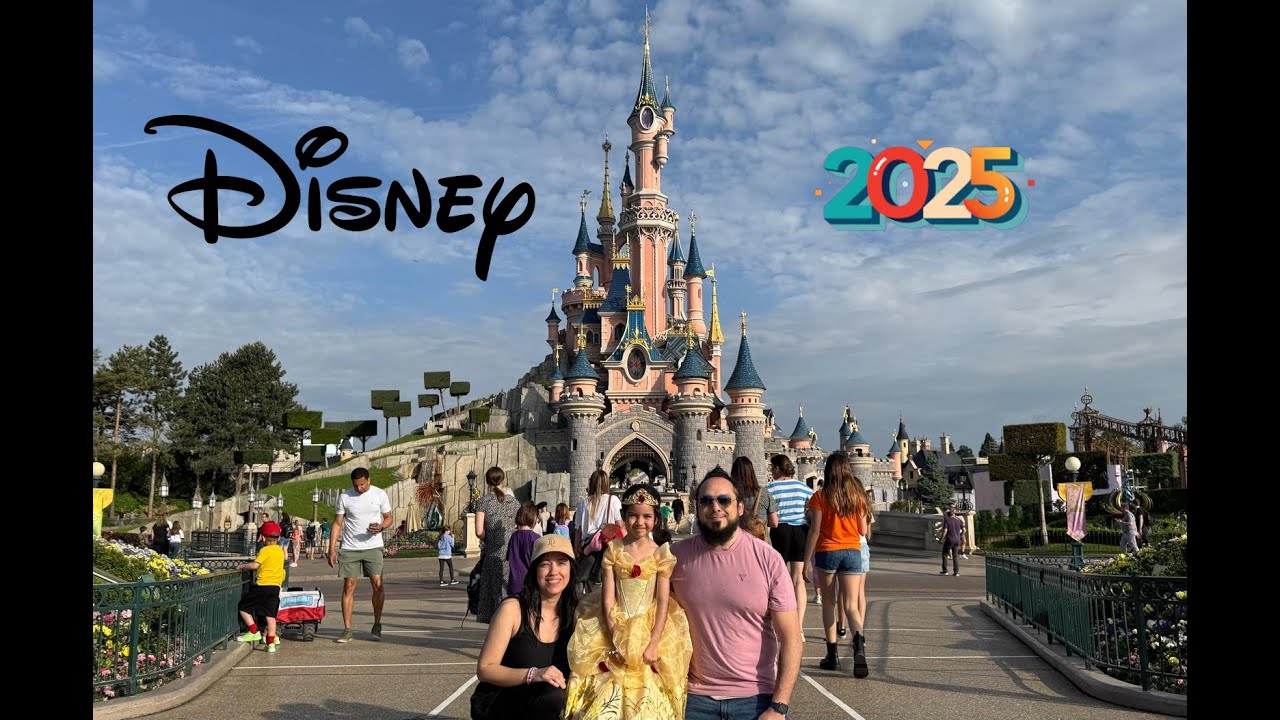 FRANCIA 🇫🇷 2025 (Parte 1) - DISNEYLAND PARIS 🏰✨ - Cumple Nro 6 Malena👧🏻👑