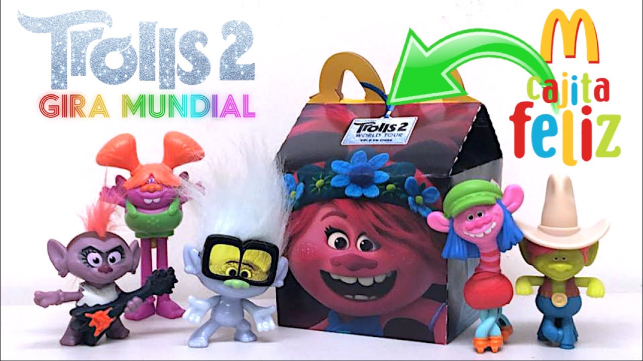 Cajita Feliz Trolls 2: Gira Mundial - Parte 2 | McDonald´s Colección Octubre 2020 (World Tour)