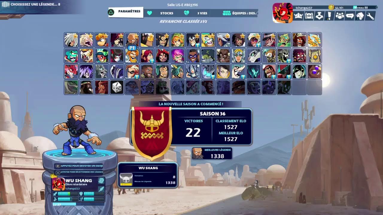 Brawlhalla : 1vs1 privé  [Fr]