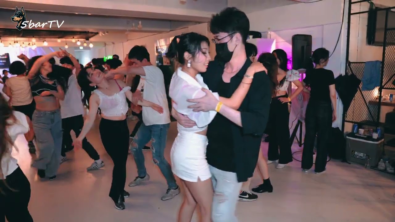 👦윤 & 👱‍♀️도로시 Bachata Social dancing @ 대구살사드라마 14주년 파티 2024.6.8 #살사 #바차타