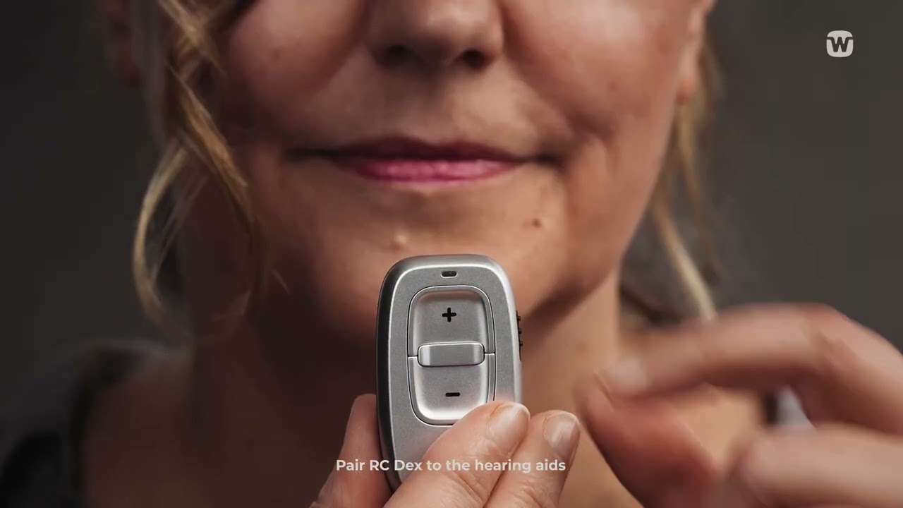 Pairing Widex Allure hearing aids to RC DEX | Widex hearing aids