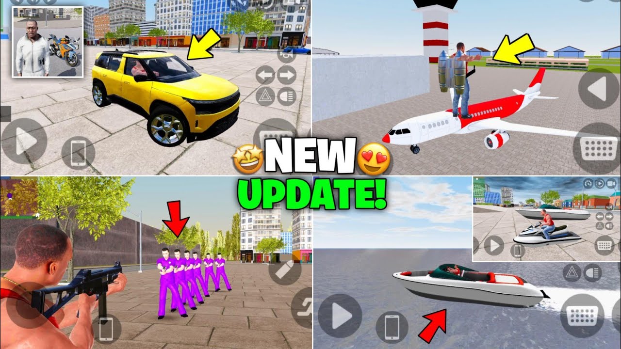😍 Indian Car Bike Drive Simulator New Update Features + All New Cheat Codes | KXP VINEET YT
