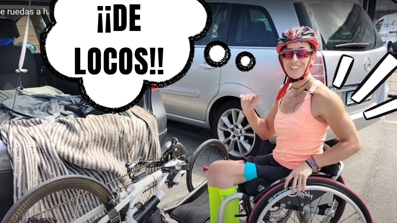 🟢Transferencia SILLA de RUEDAS a HANDBIKE👨‍🦽Mila López, con espina bífida, te cuenta cómo lo hace