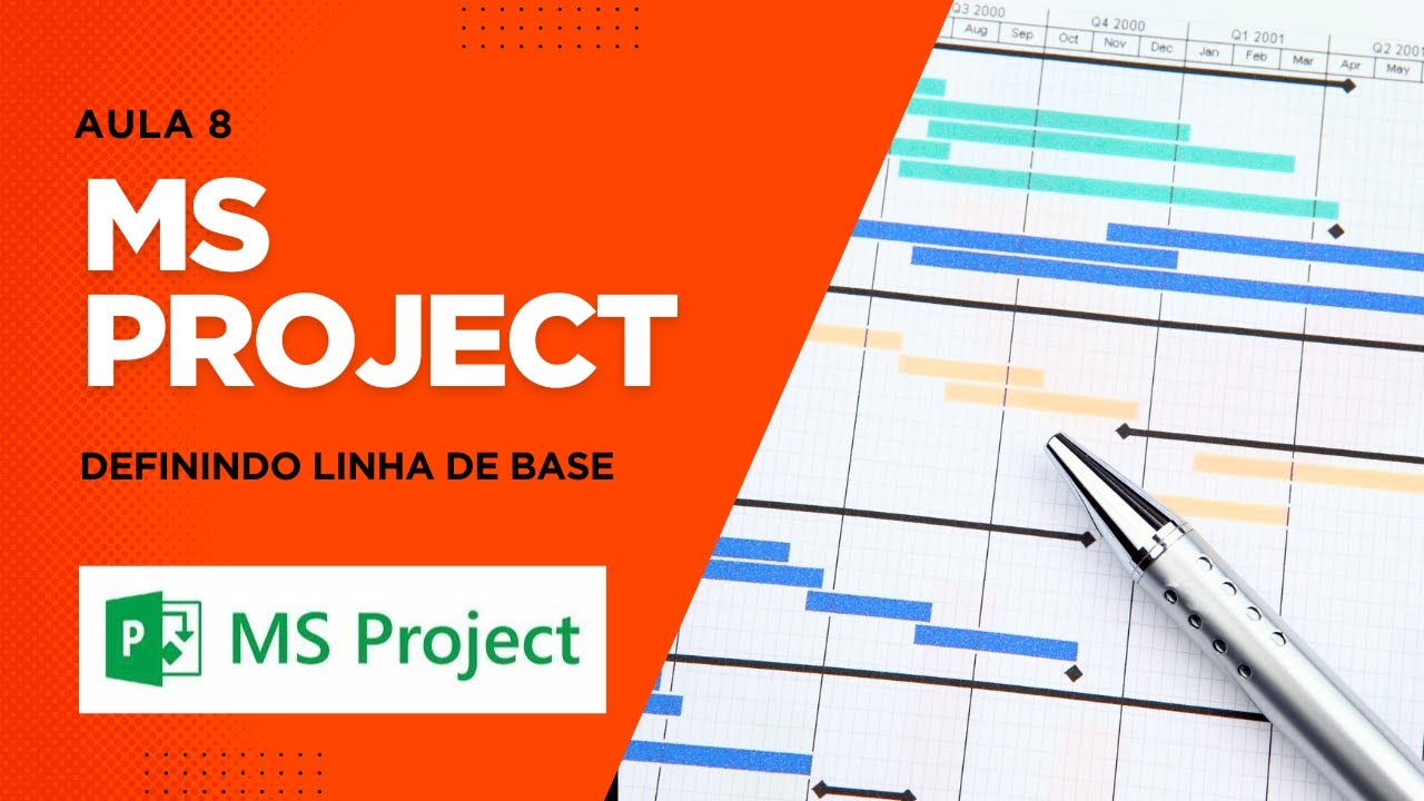 MS Project: Definindo linha de base