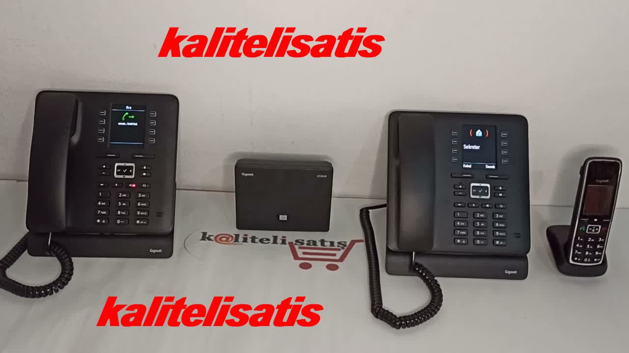 Gigaset Maxwell 3 Dahili Analog & IP Kablosuz Telefon Santrali
