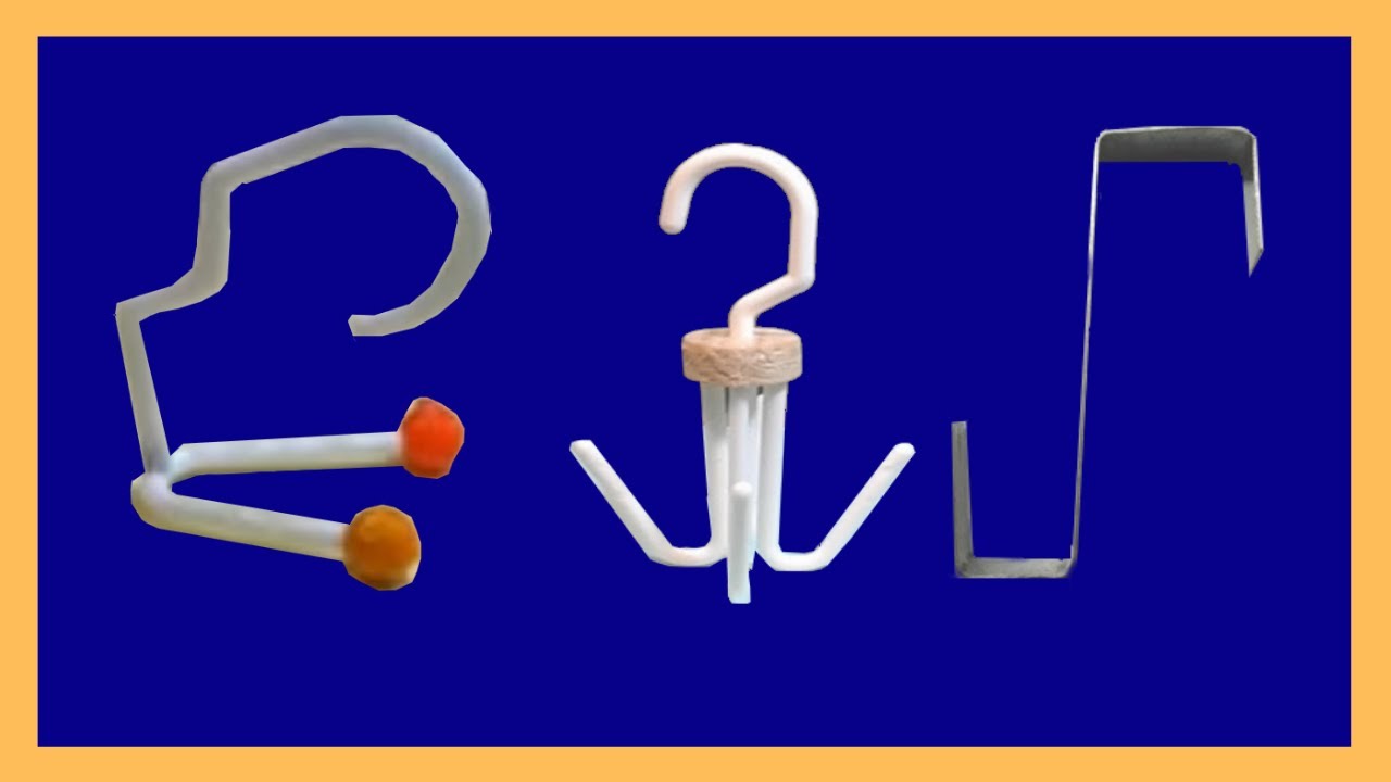 8 IDEAS PARA PERCHAS (Ganchos) (HANGERS HACKS) (DIY)