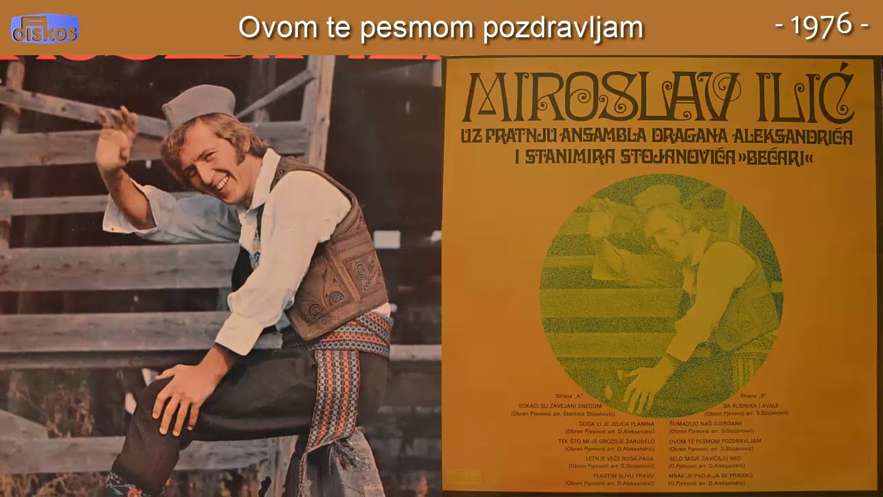 Miroslav Ilic - Ovom te pesmom pozdravljam - (Audio 1976)