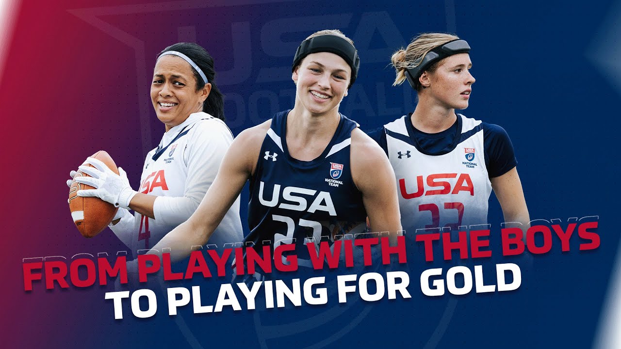 Breaking Barriers: From Playing with the Boys to Playing for Gold | USA FOOTBALL