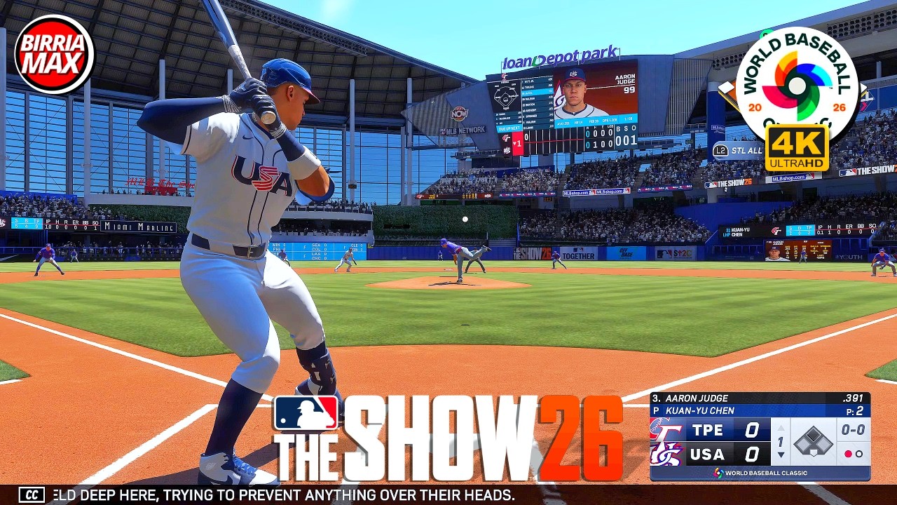 MLB The Show 26 США против Китая | Финал Мировой бейсбольной конференции | PS5 4K 60fps