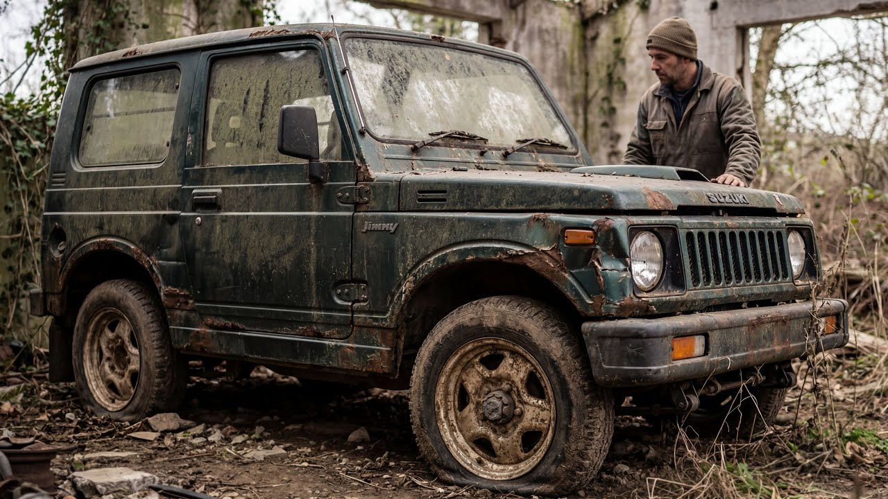 ASMR Car Restoration | 1998 Suzuki Jimny from Abandoned State to Looking New