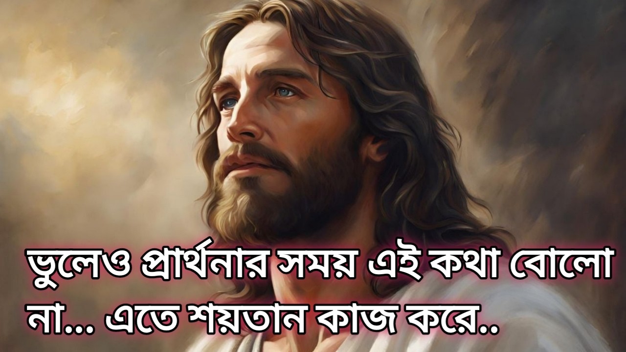 ভুলেও প্রার্থনার সময় এই কথা বোলো না .. এতে শয়তান কাজ করে..