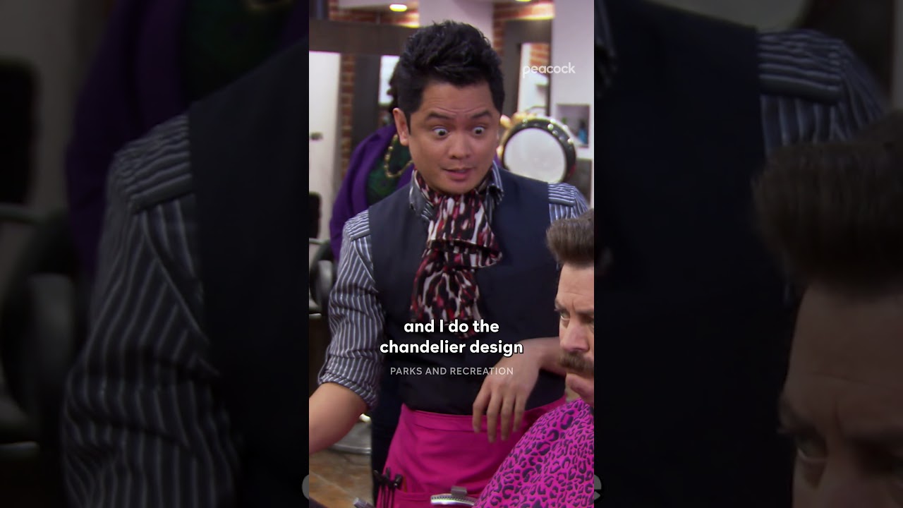 The start of a VERY unlikely bromance 🤞 #ParksAndRec #RonSwanson #NickOfferman #Shorts