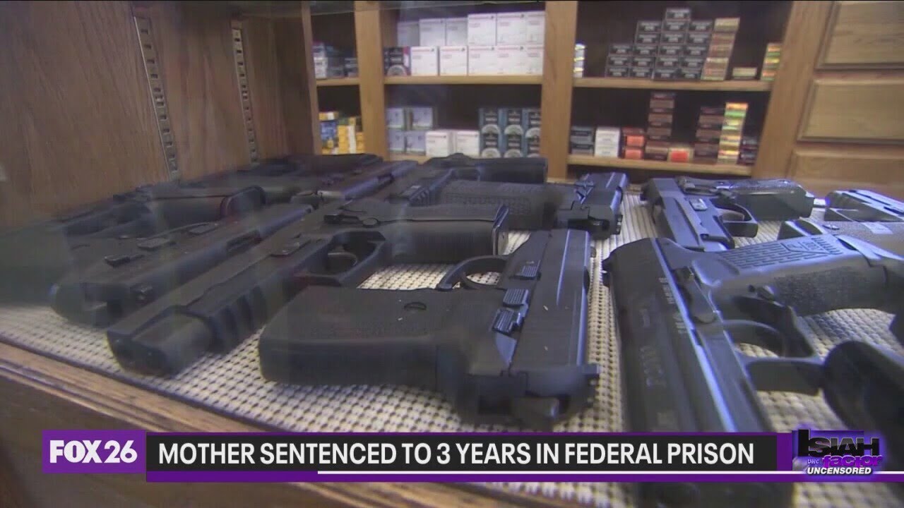 Mother sentenced to 3 years in federal prison for straw purchasing firearms