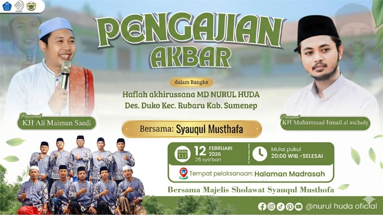 HAFLAH AKHIRUSSANAH MD NURUL HUDA Duko, Rubaru, Sumenep