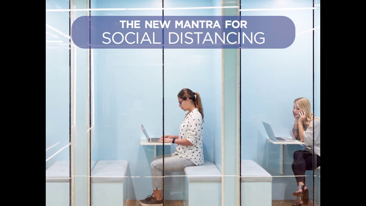 Saint-Gobain Glass Shield | Office Cubicles